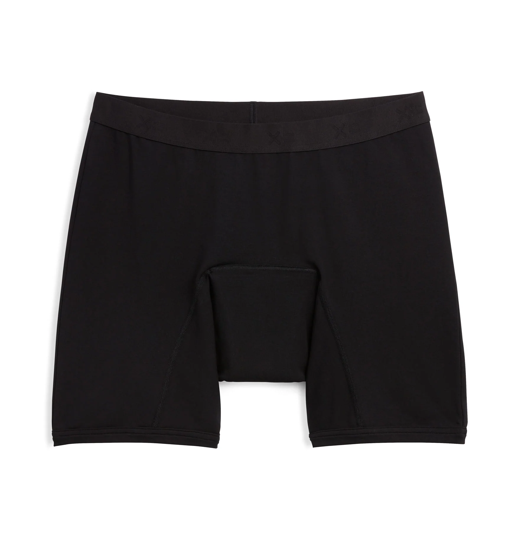 First Line Period 9" Boxer Briefs - X= Black 1 1387-first-line-period-9-boxer-briefs-x-black-1.webp