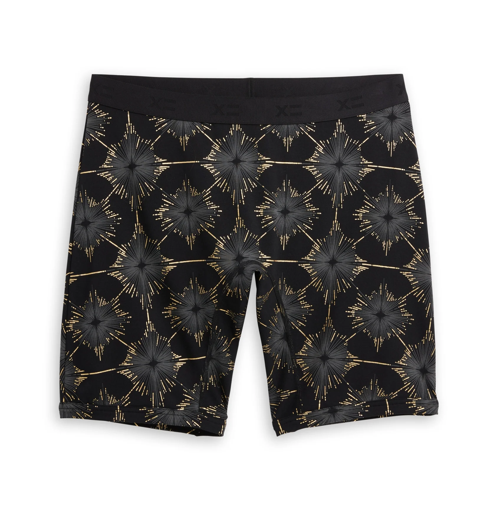 9" Boxer Briefs - Art Deco Star