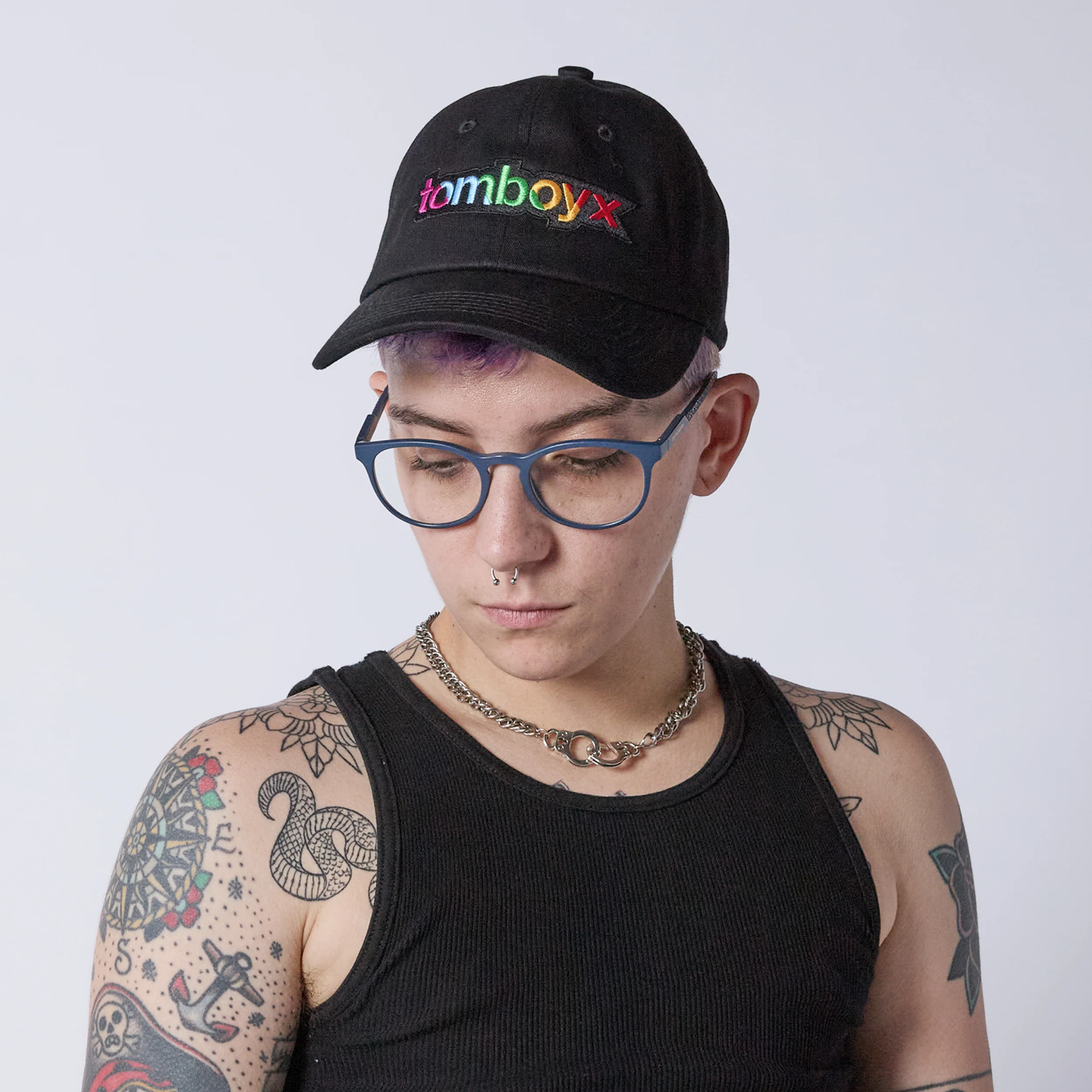 Baseball Cap - TomboyX Rainbow