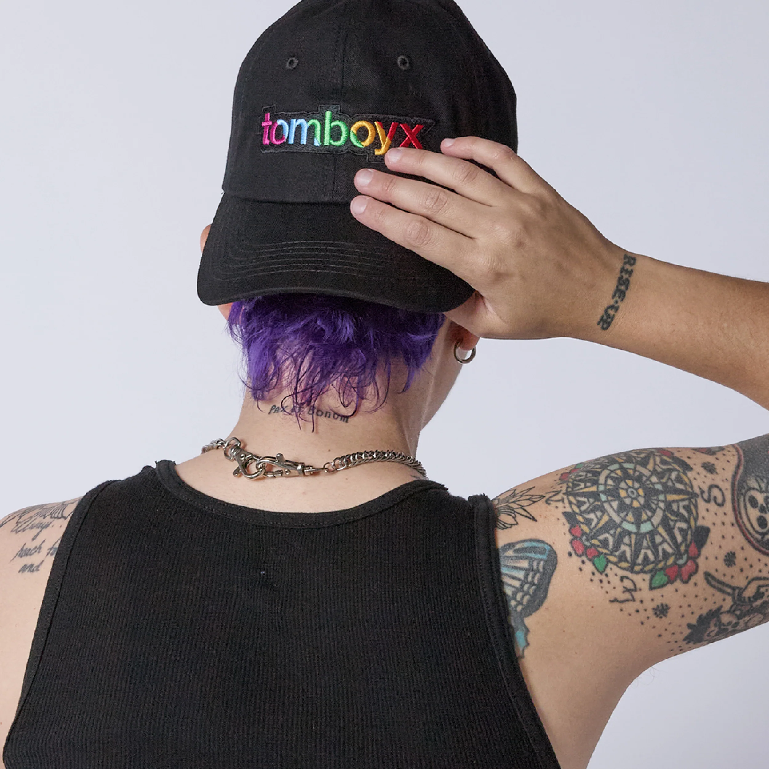 Baseball Cap - TomboyX Rainbow