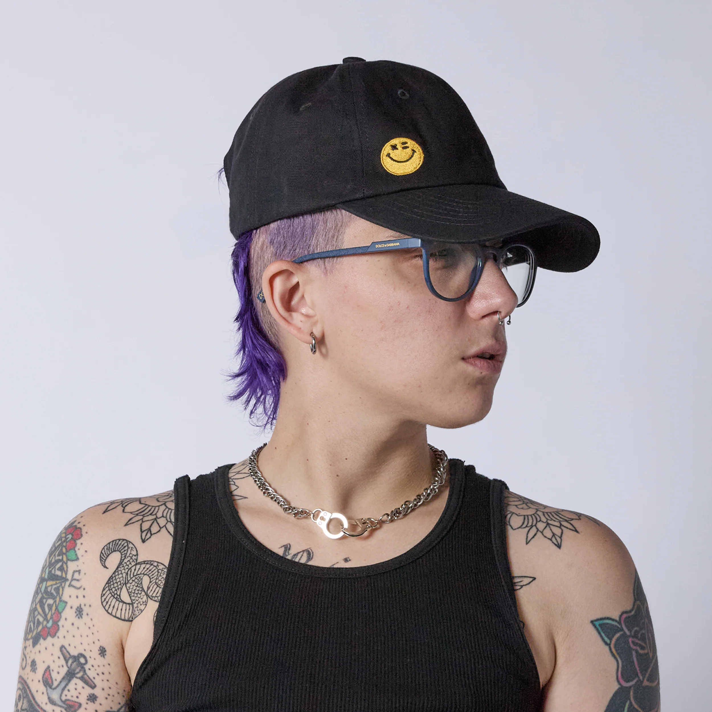 Baseball Cap - Smiley
