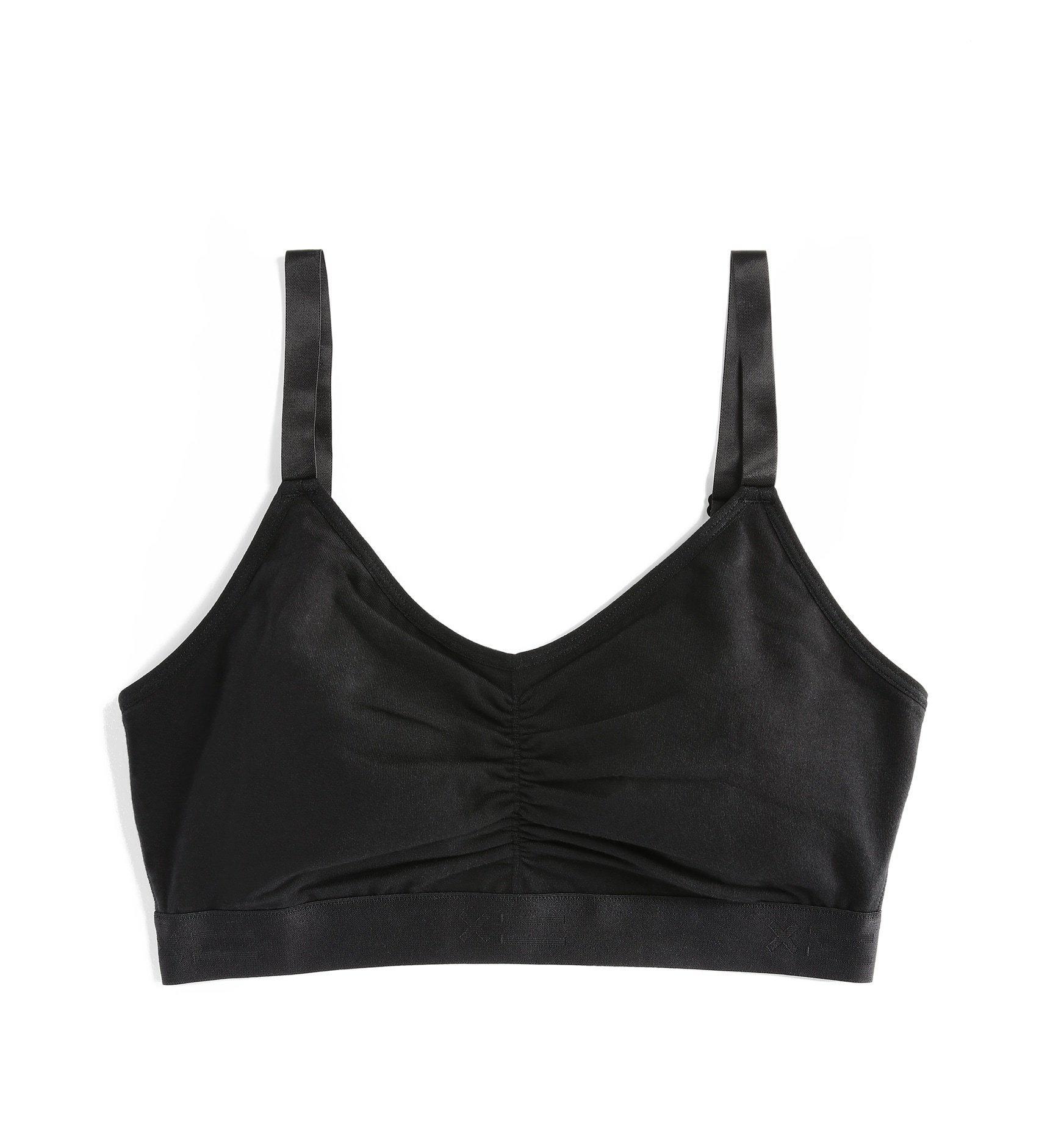 V Neck Bralette - X= Black 1 1703-v-neck-bralette-x-black-1.jpg