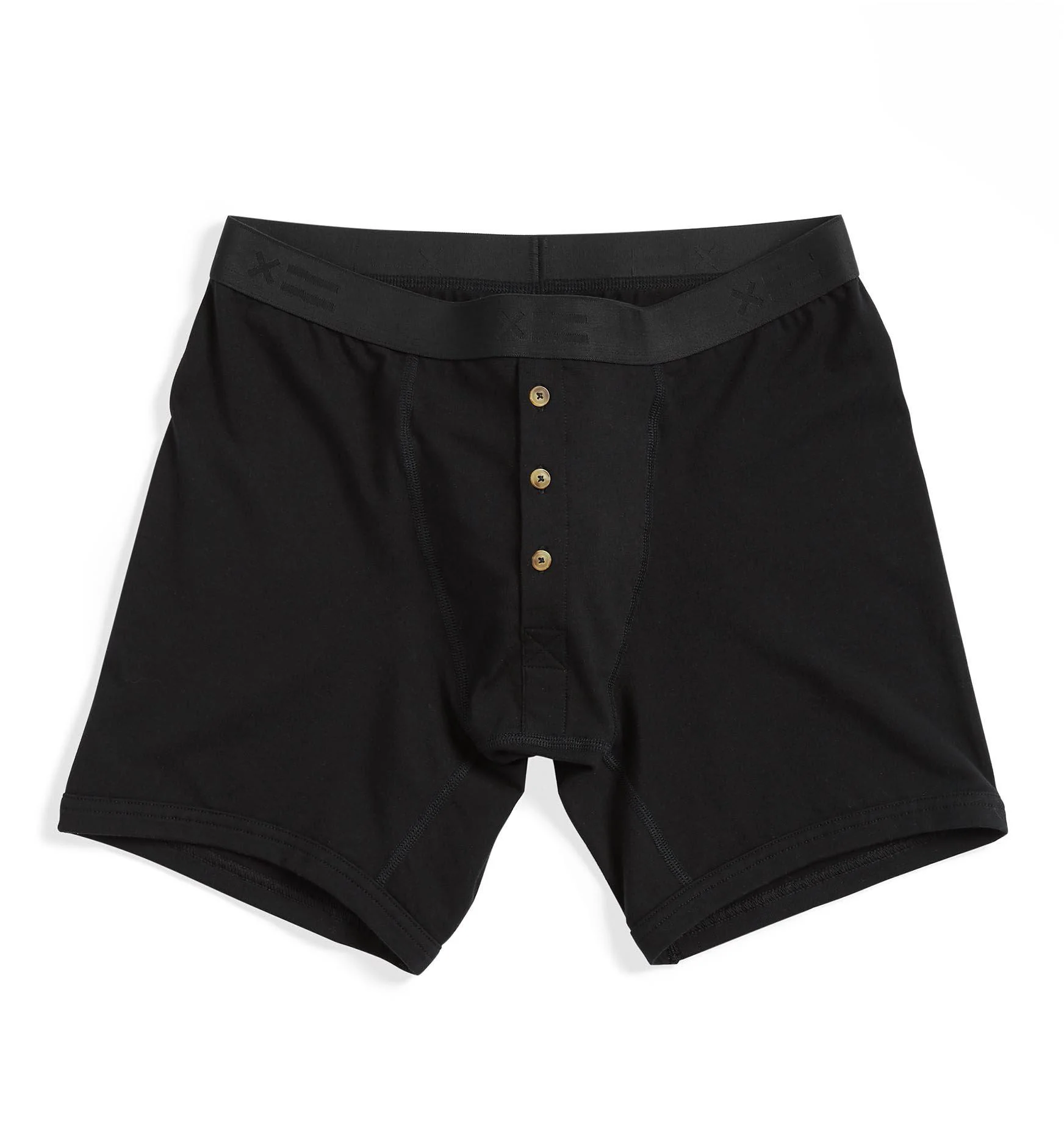 6" Fly Packing Boxer Briefs 3-Pack - X= Black