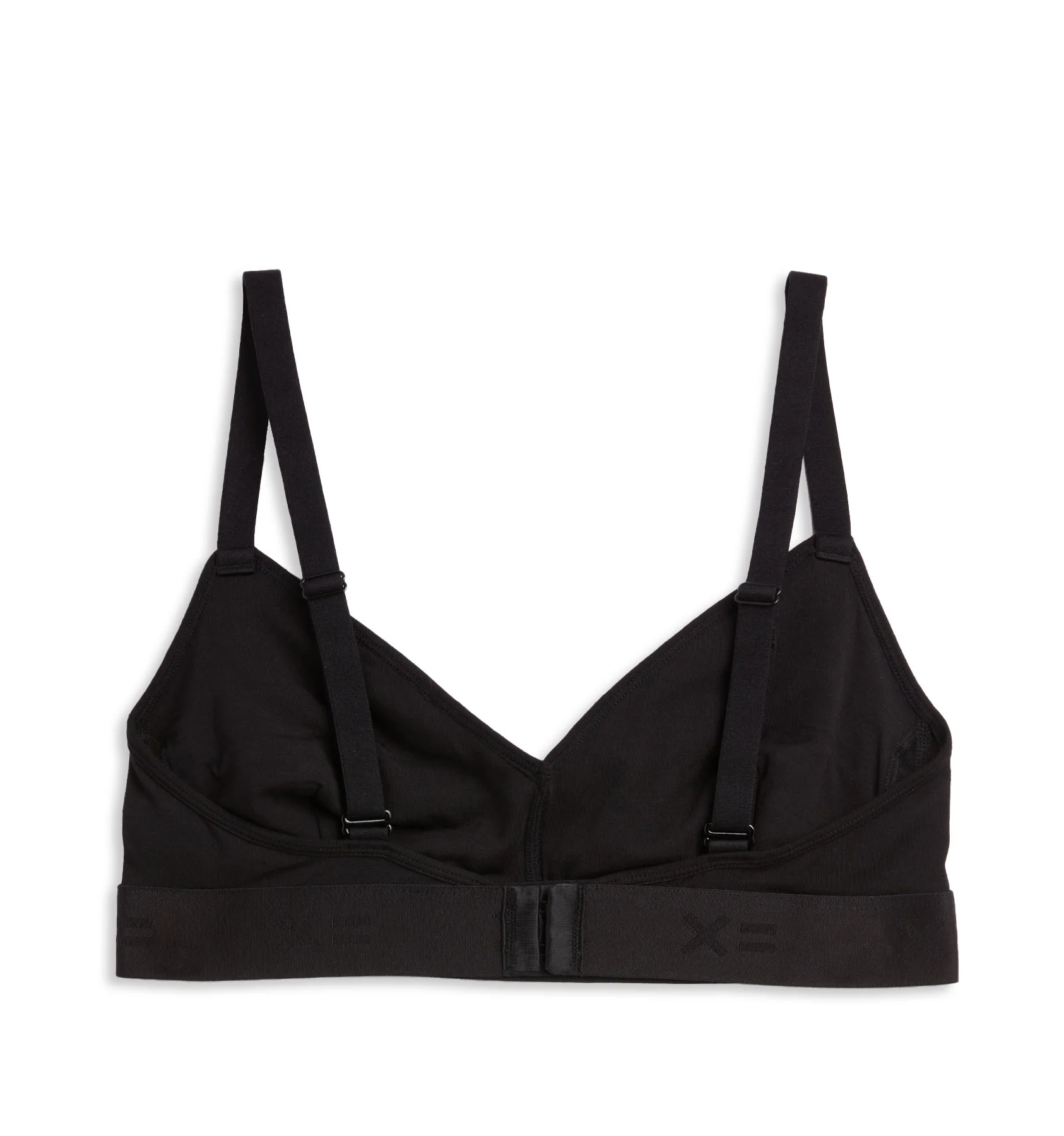 Adjustable Triangle Bralette - TENCELâ¢ Modal Black