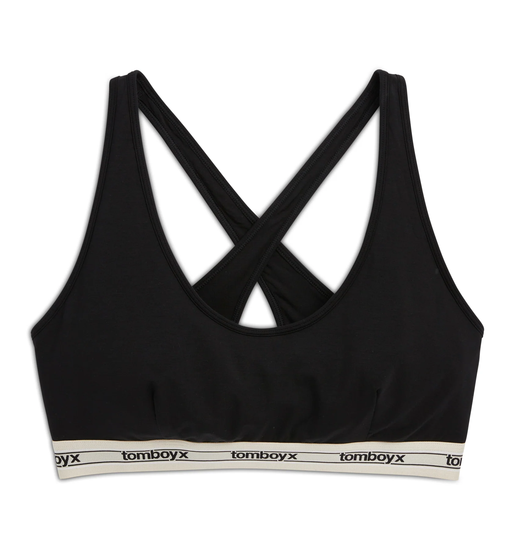 All Day Bralette - TENCELâ¢  Modal Retro Black