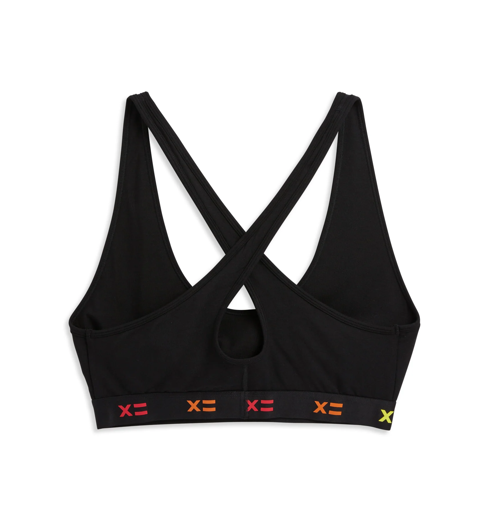 All Day Bralette - TENCELâ¢ Modal Black X= Rainbow