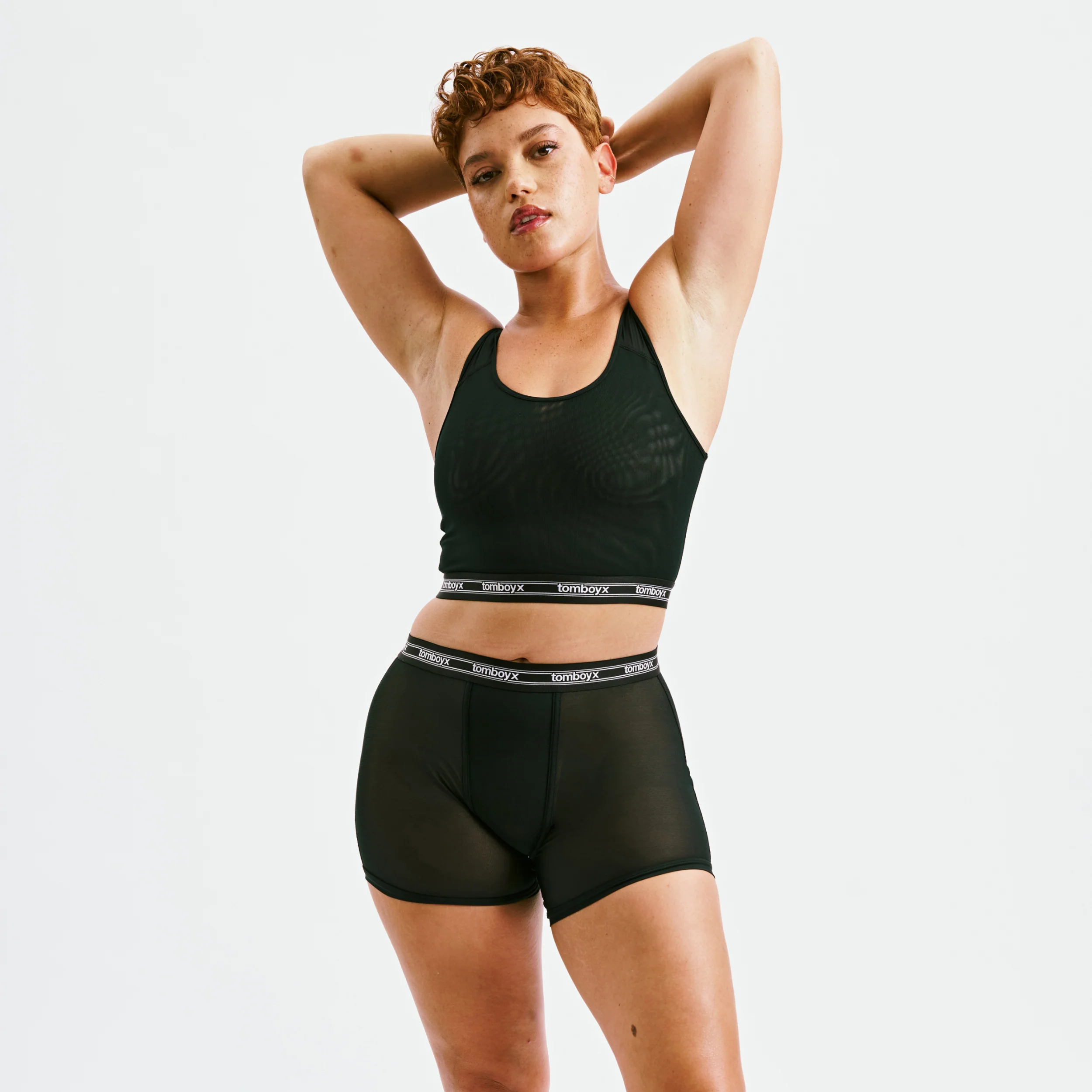 Powermesh 4.5" Trunks - Black