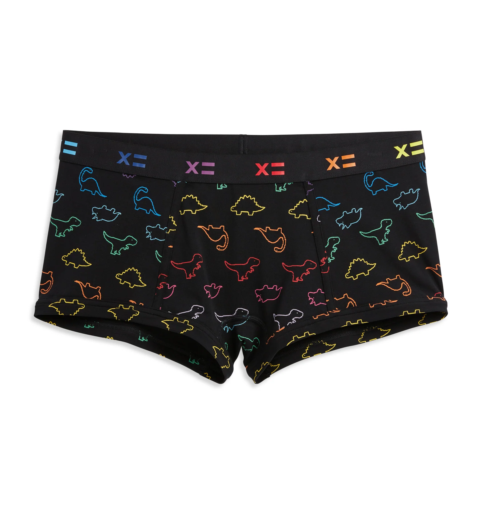Boy Shorts - Rainbow DinoByte 1 2719-boy-shorts-rainbow-dinobyte-1.webp