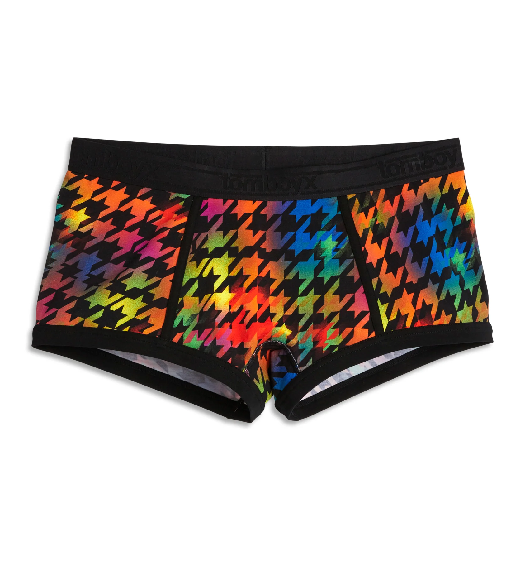 Boy Shorts - Rainbow Houndstooth 1 2730-boy-shorts-rainbow-houndstooth-1.webp