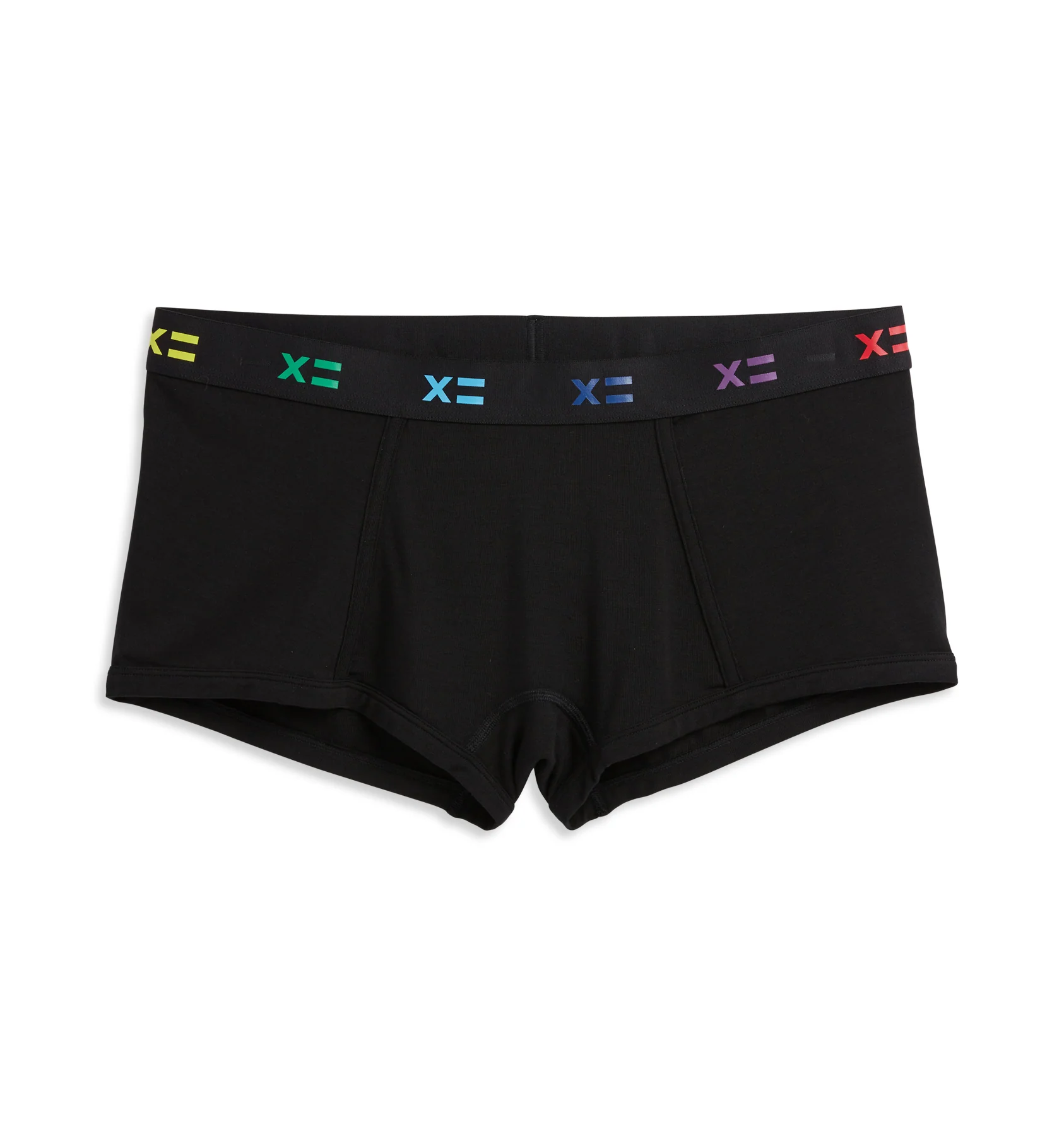 Boy Shorts - TENCELâ¢ Modal Black X= Rainbow