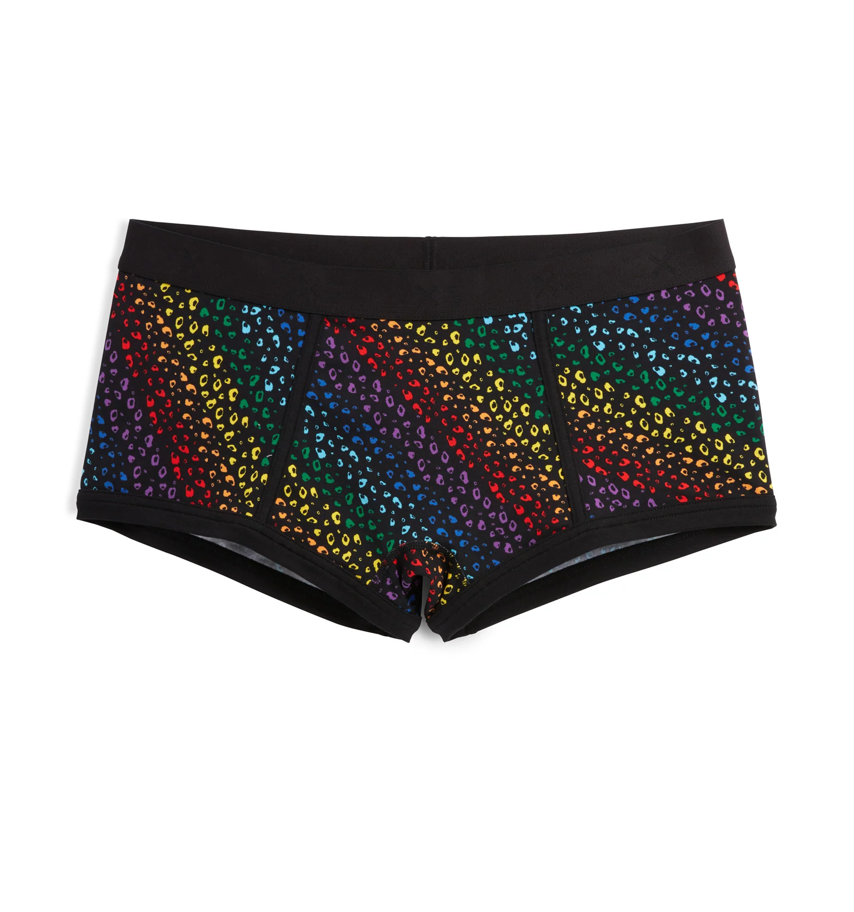 Boy Shorts - Throwback Rainbow Leopard