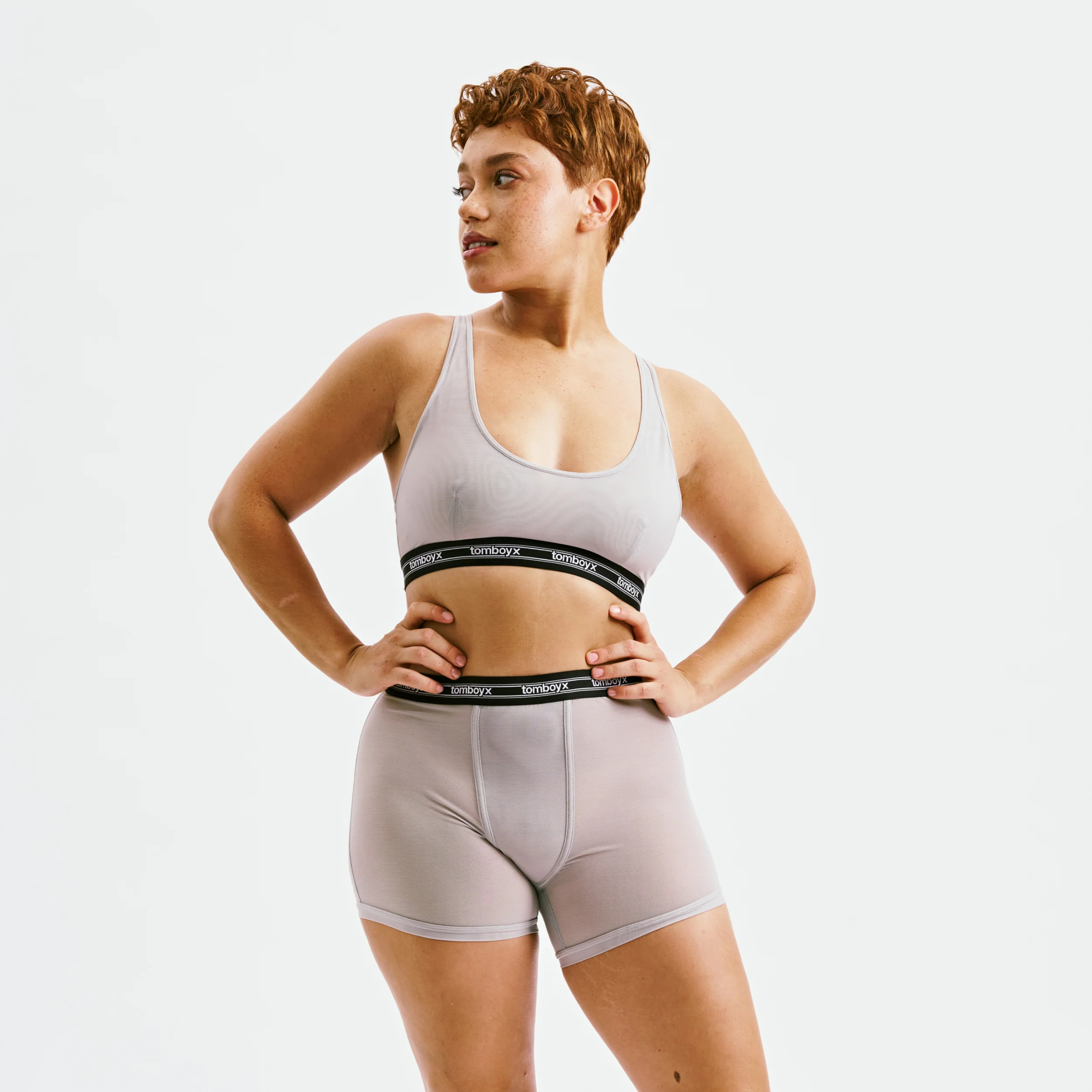 Powermesh 4.5" Trunks - Ultimate Gray