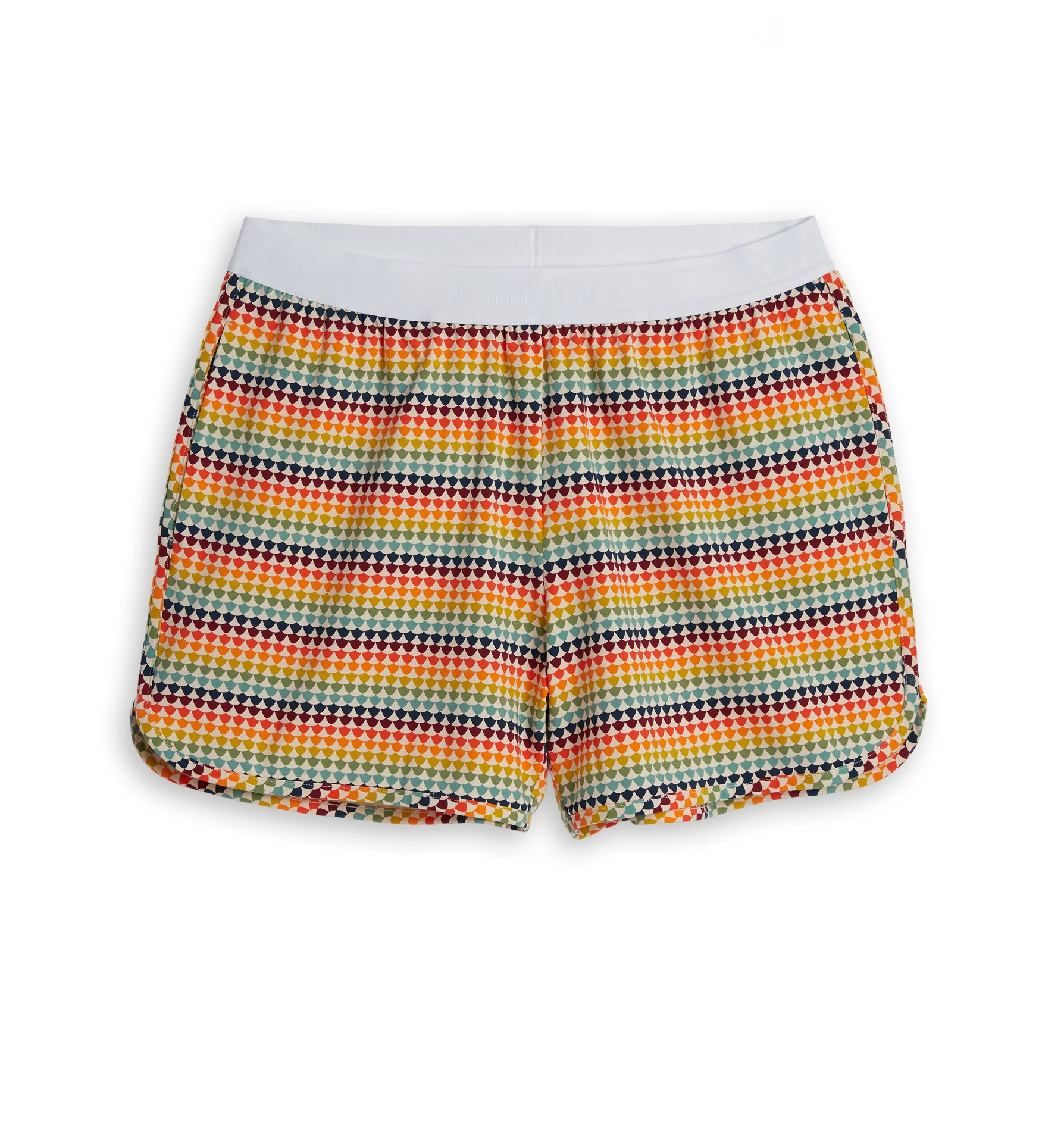 Cotton Boxer Short - Rainbow Knit