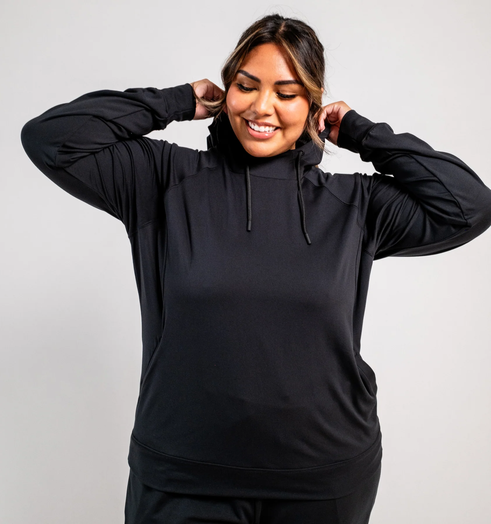 Cozy Luxe Fitted Hoodie - Black 1 3338-cozy-luxe-fitted-hoodie-black-1.webp