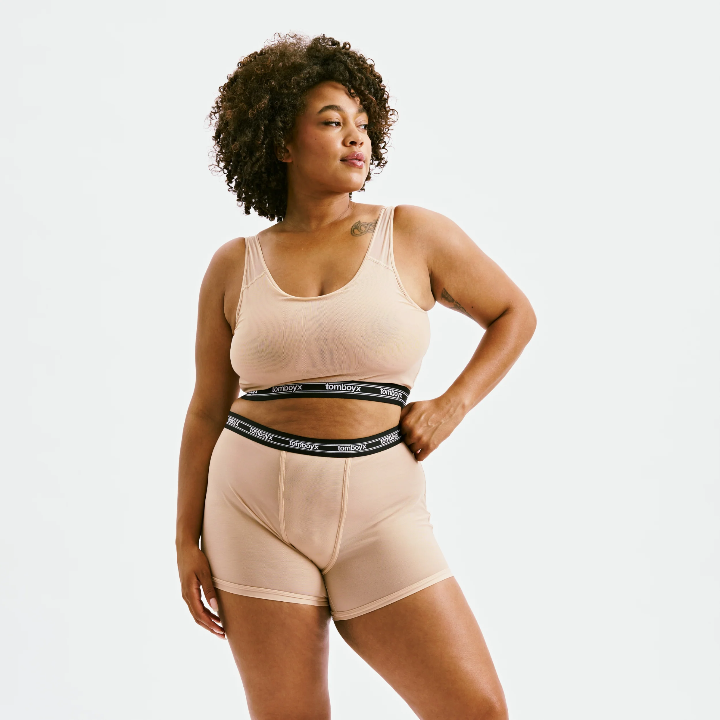 Powermesh 4.5" Trunks - Chai