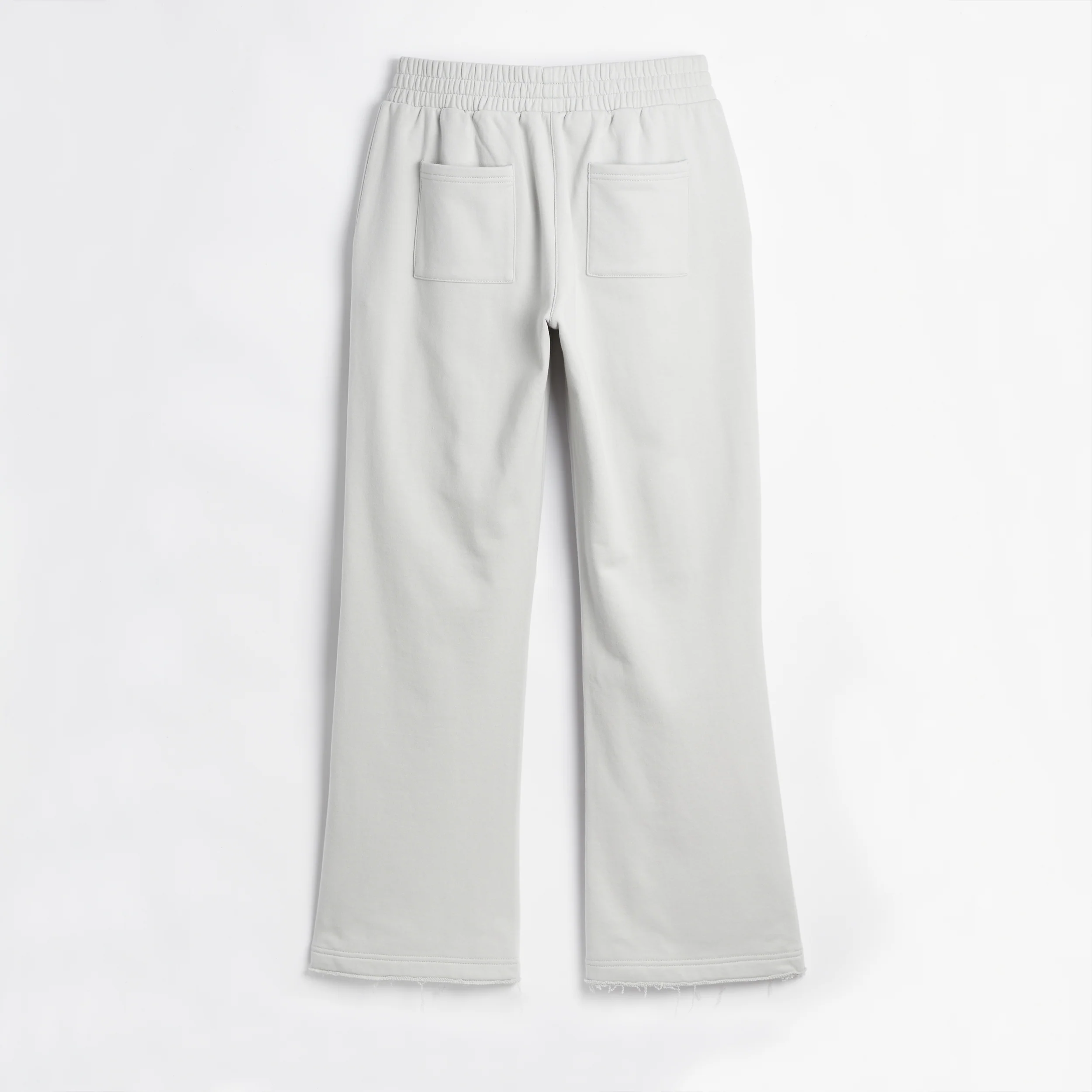French Terry Flare Pant - Concrete Gray
