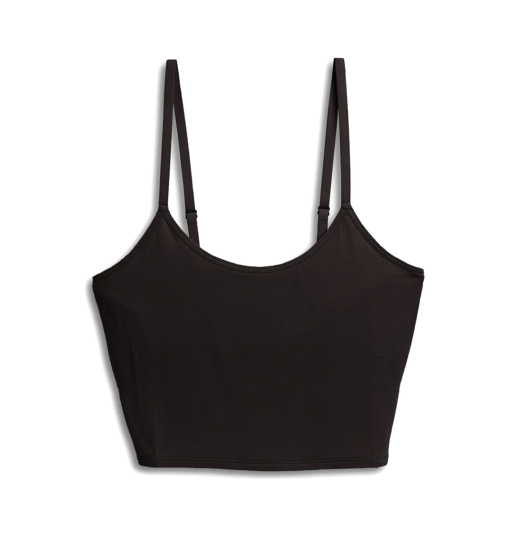 Longline Bra Top - TENCELâ¢ Modal Black