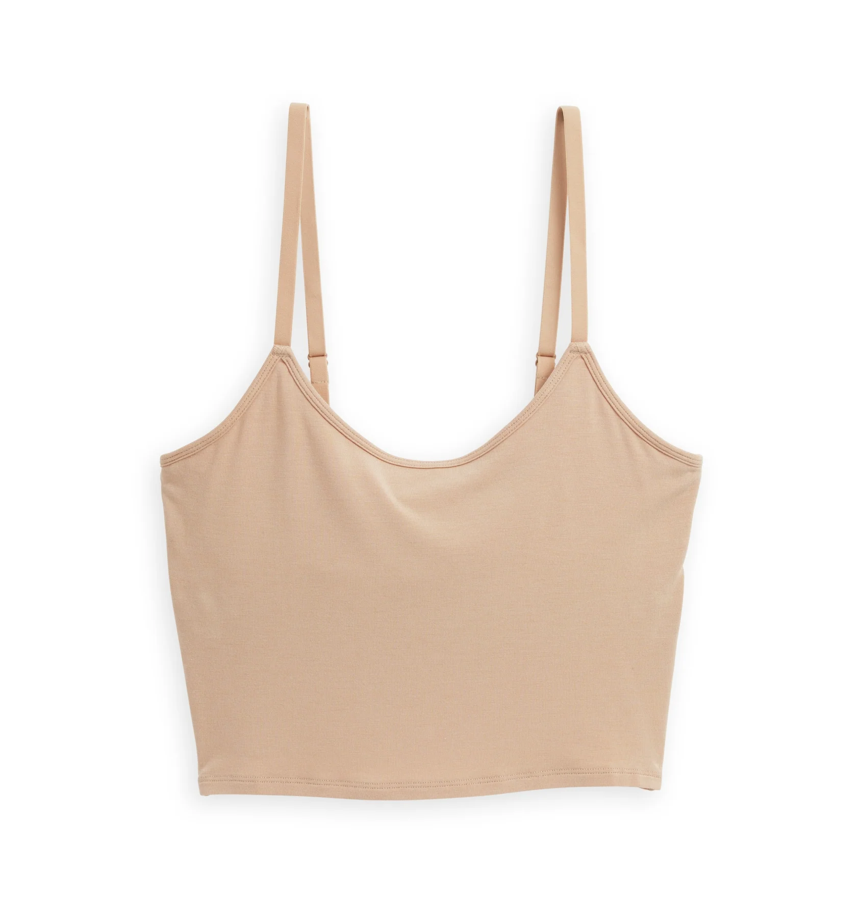 Longline Bra Top - TENCELâ¢ Modal Chai