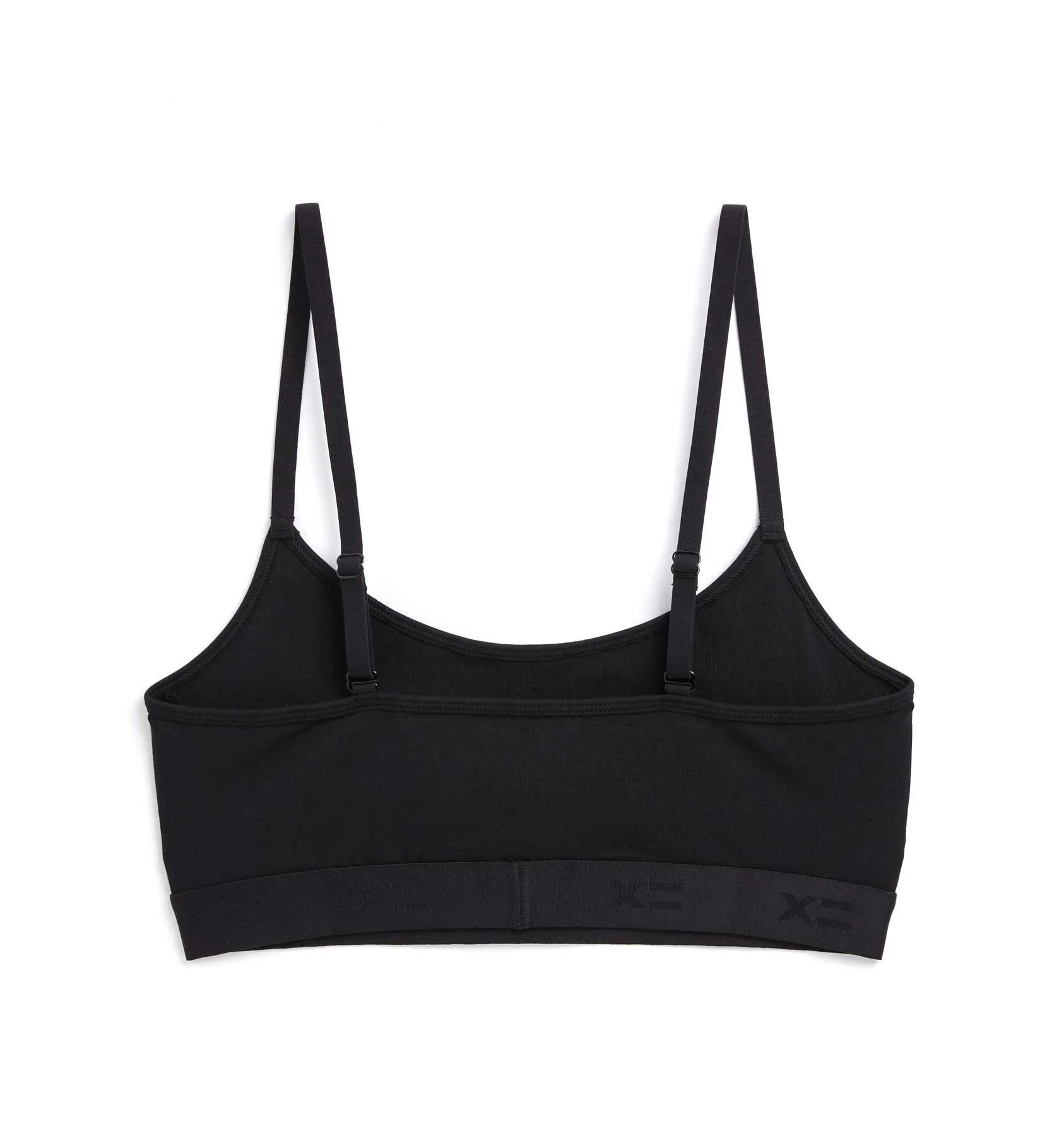 Low Cut Soft Bra - X= Black