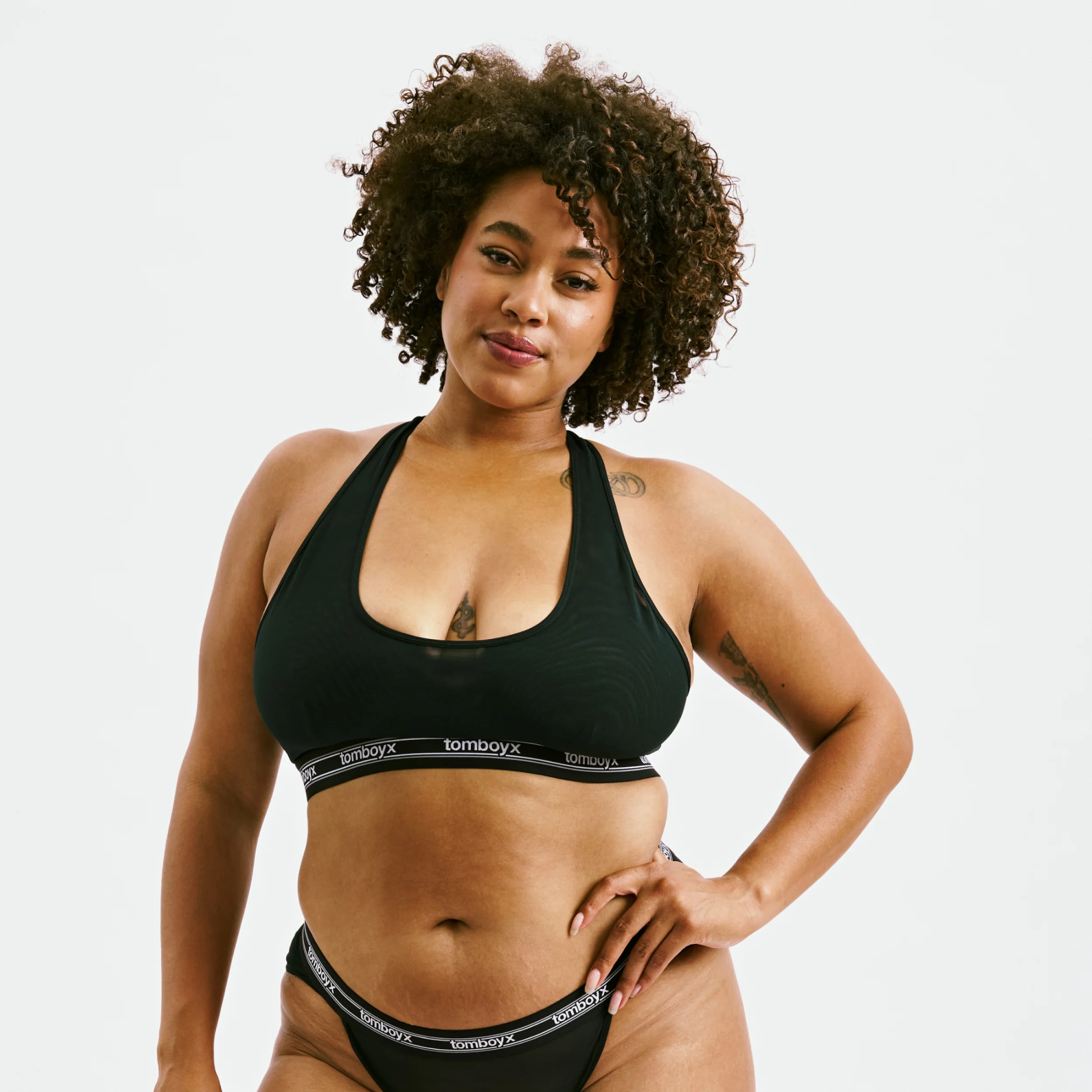 Powermesh Bralette - Black