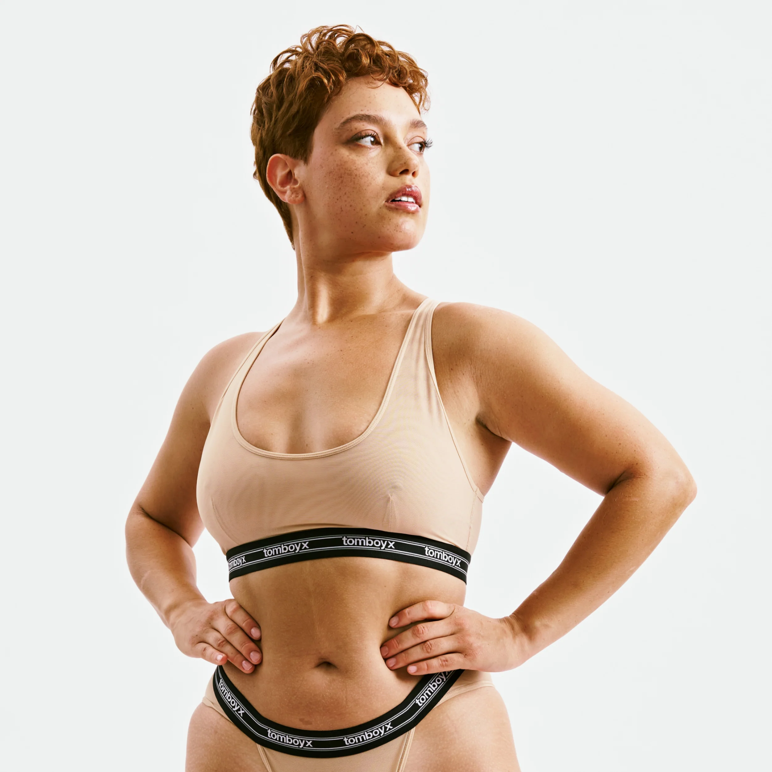 Powermesh Bralette - Chai