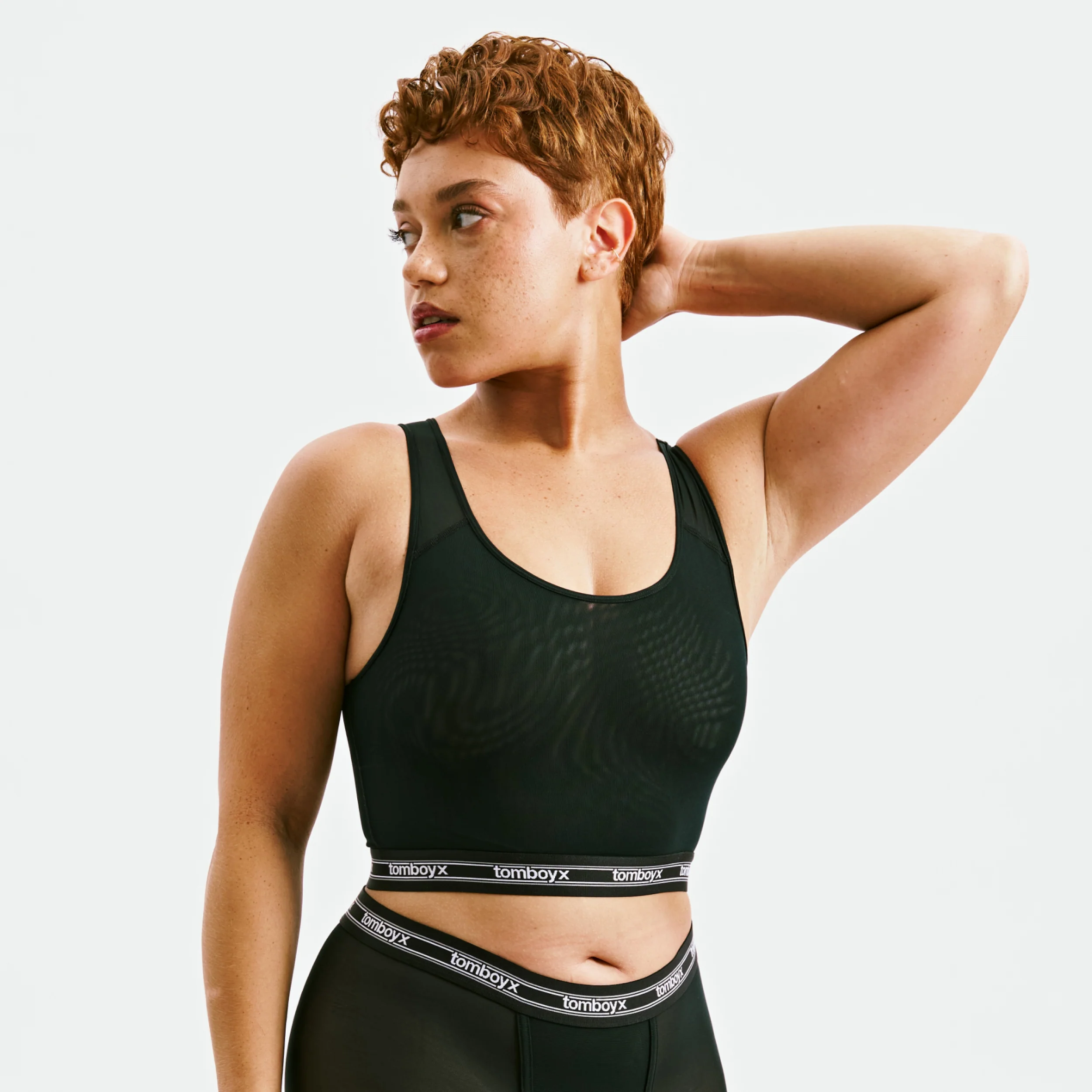 Powermesh Essential Bra - Black