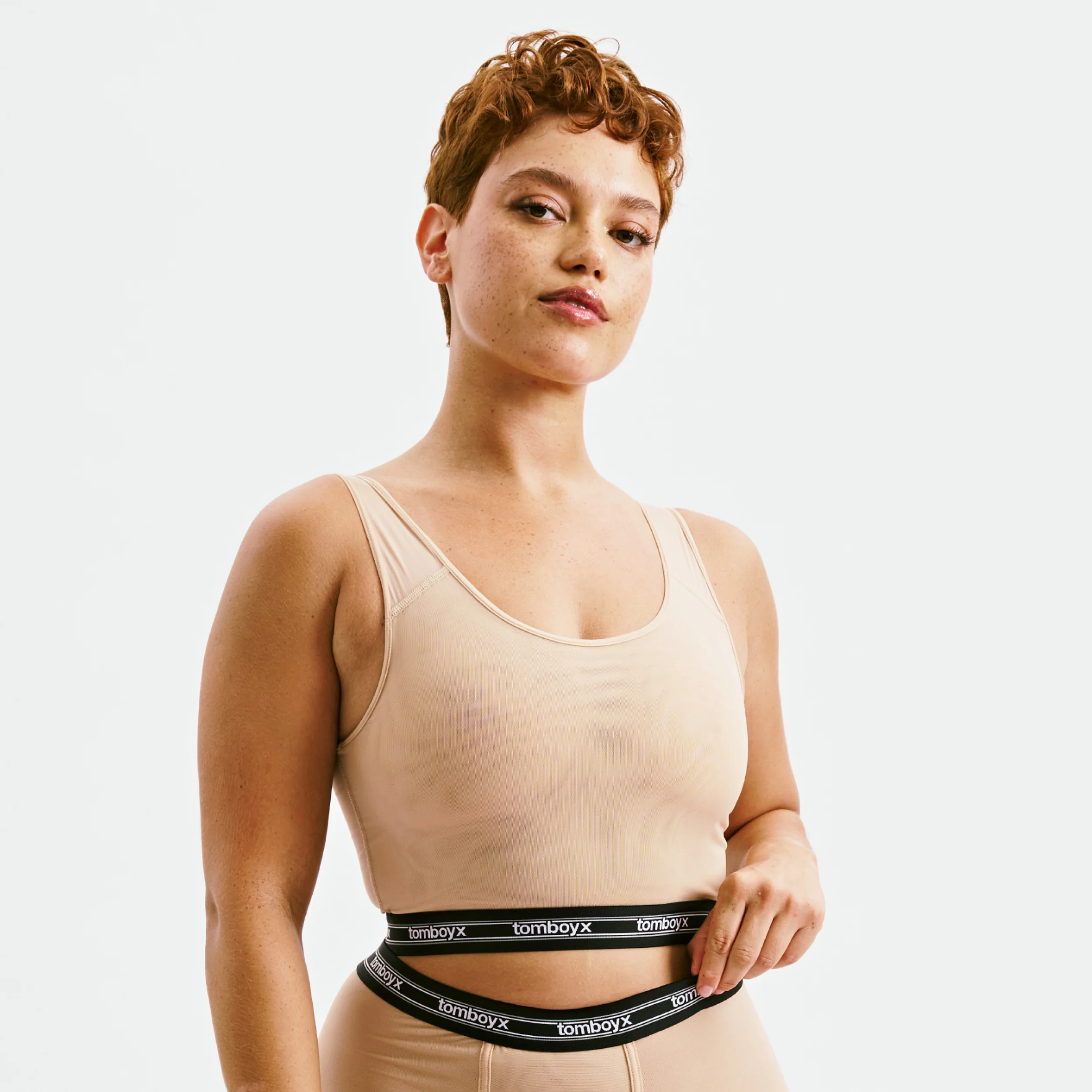 Powermesh Essential Bra - Chai
