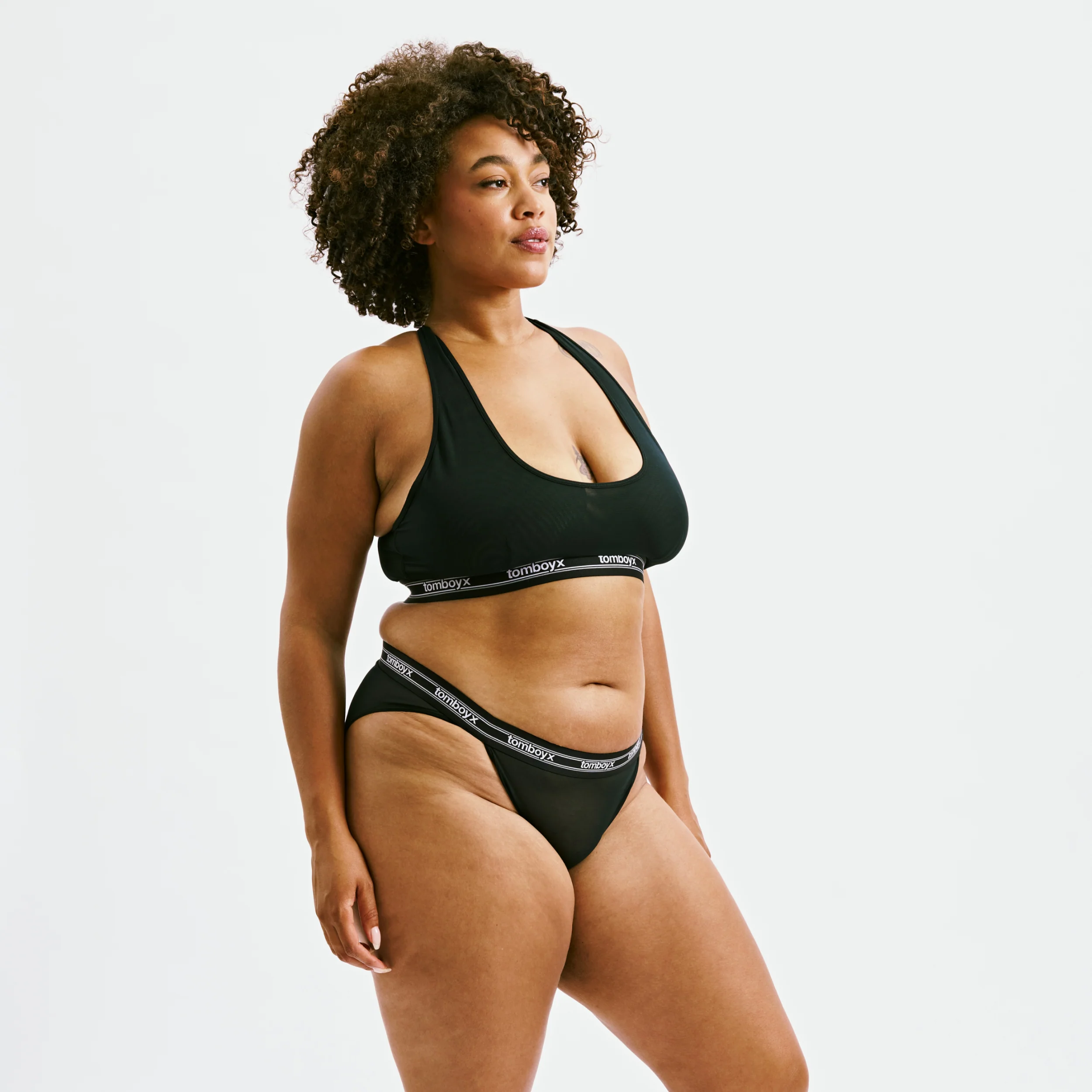 Powermesh Tanga - Black