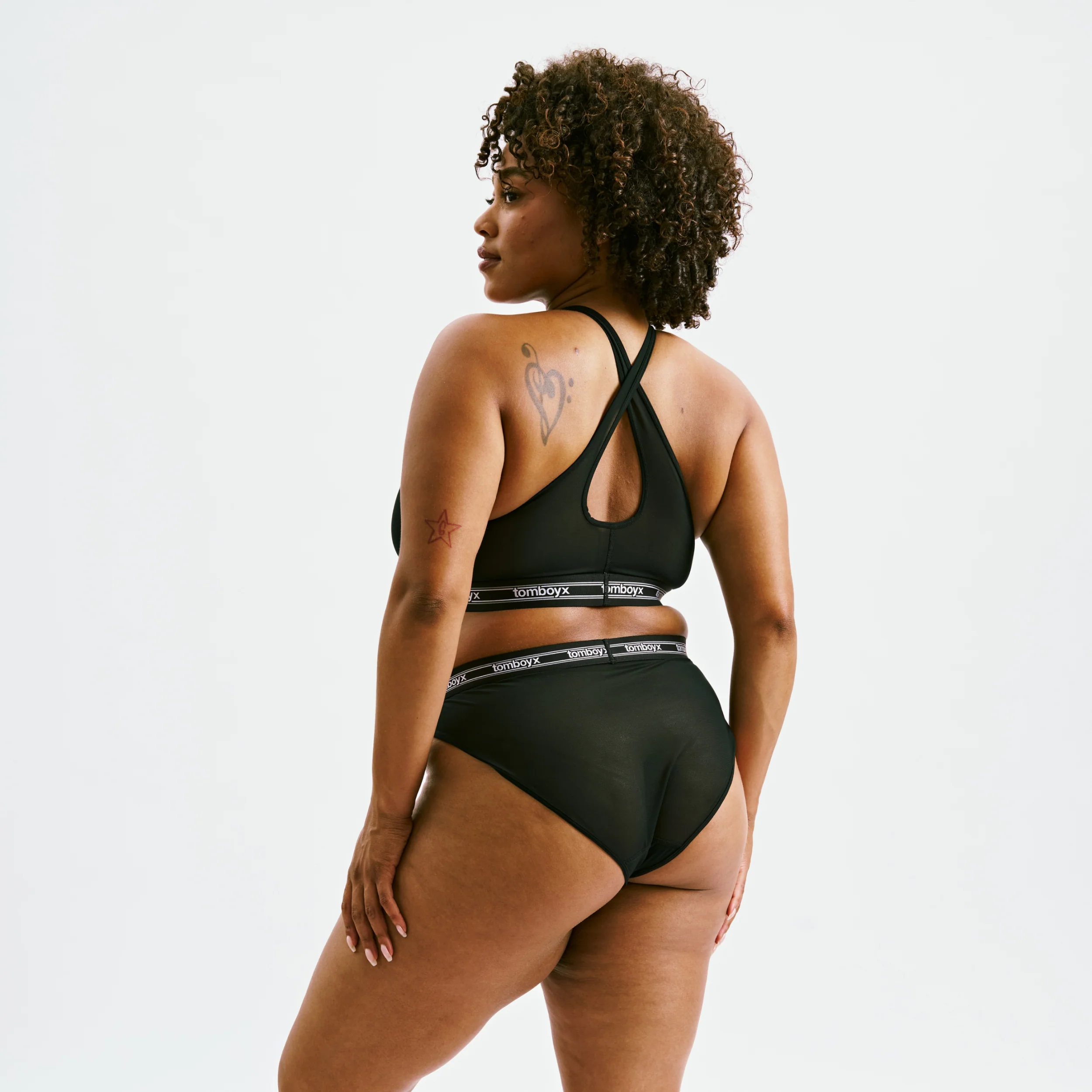 Powermesh Tanga - Black