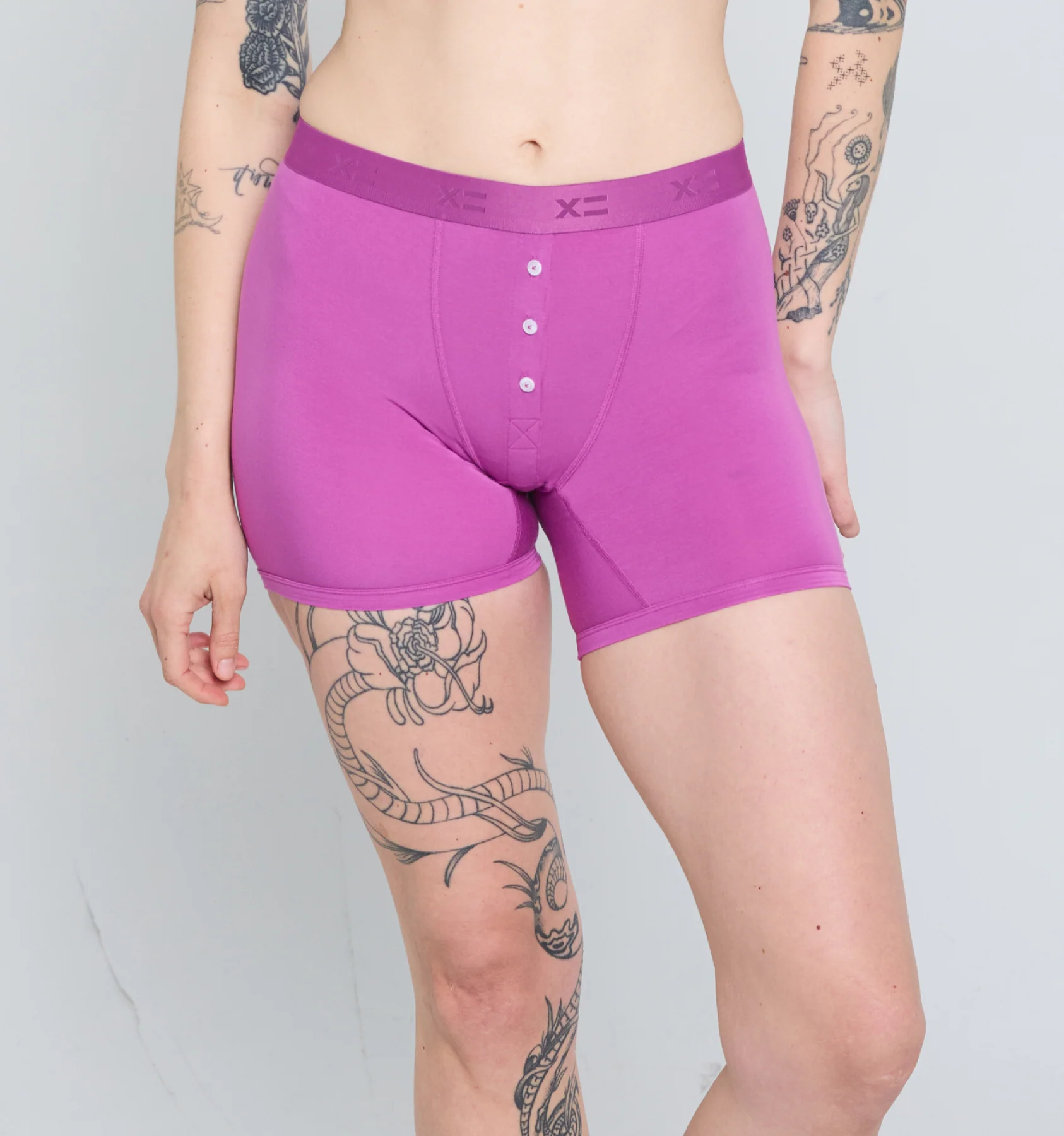 6" Fly Boxer Briefs - TENCELâ¢ Modal Orchid