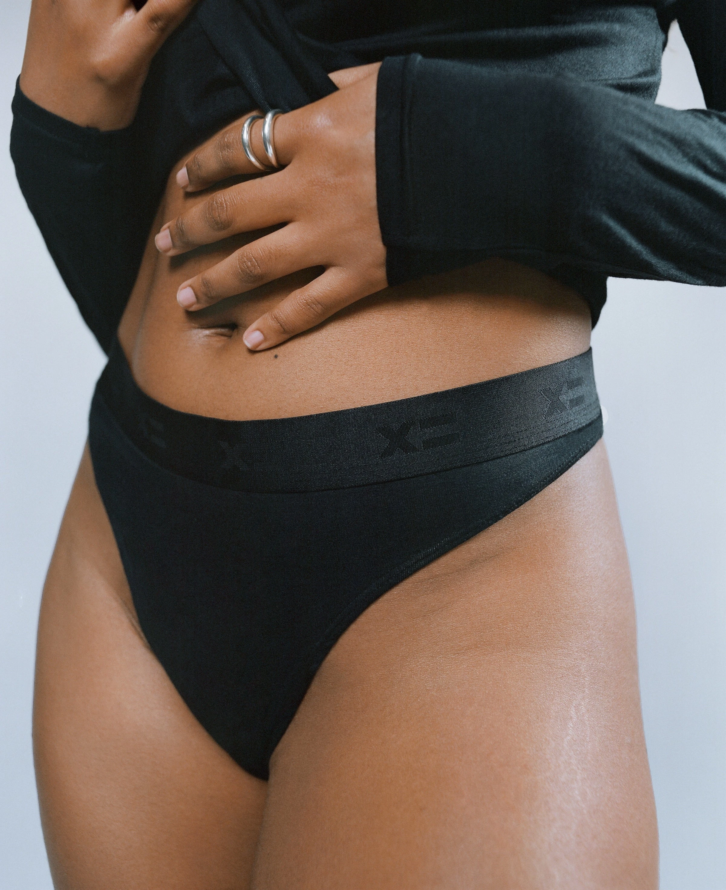 Thong - TENCEL⢠Modal Black