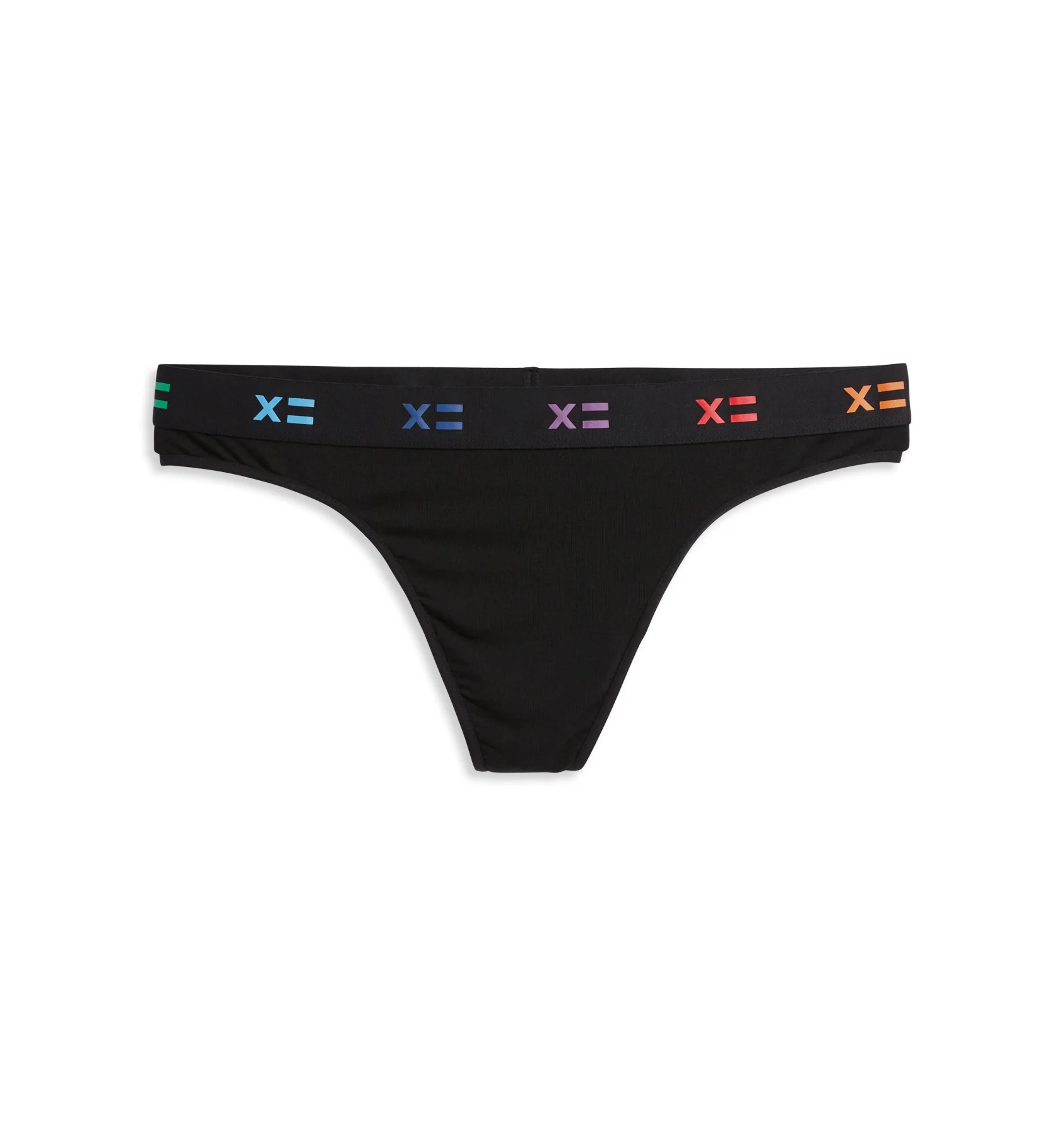 Thong - TENCELâ¢ Modal Black X= Rainbow