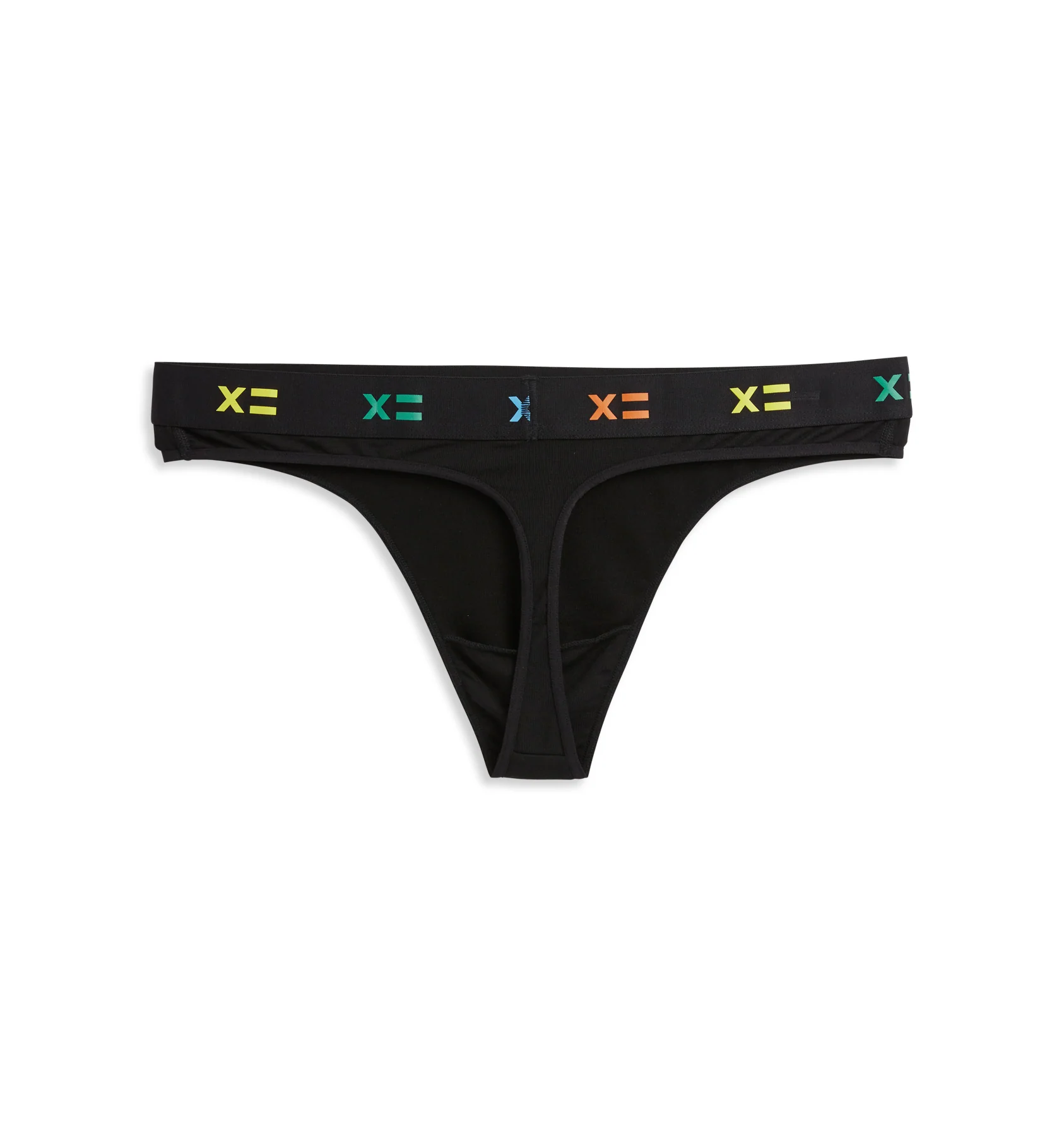 Thong - TENCEL⢠Modal Black X= Rainbow