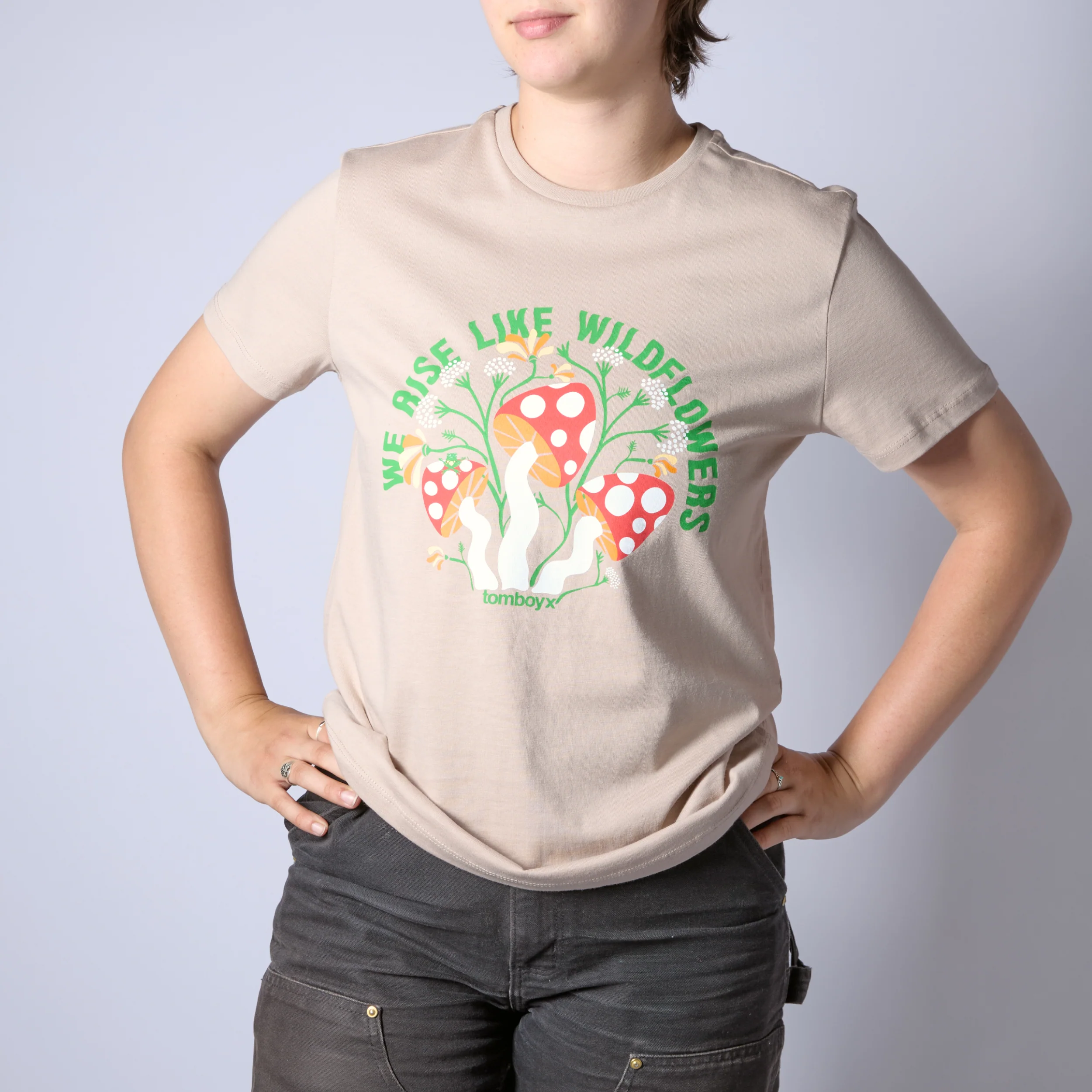 Tomboy Short Sleeve Tee - Wildflower