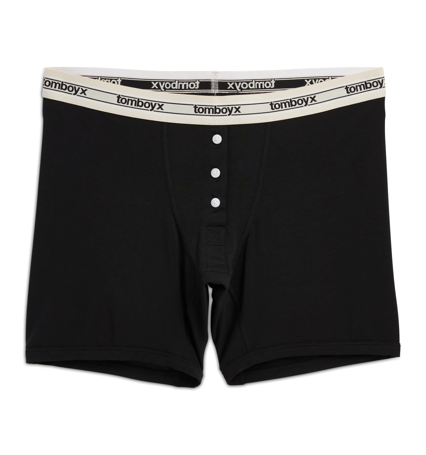 6" Fly Boxer Briefs - TENCEL⢠Modal Retro Black