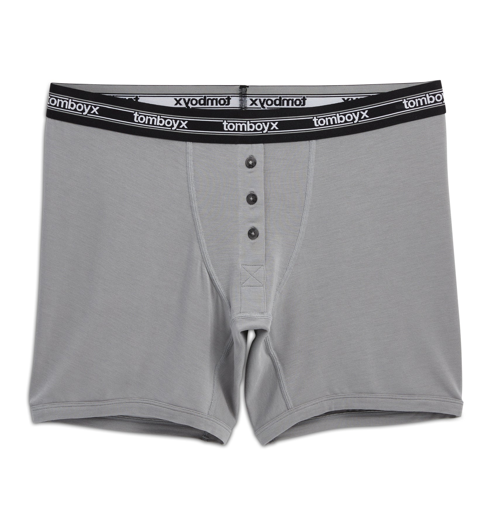 6" Fly Boxer Briefs - TENCEL⢠Modal Ultimate Gray