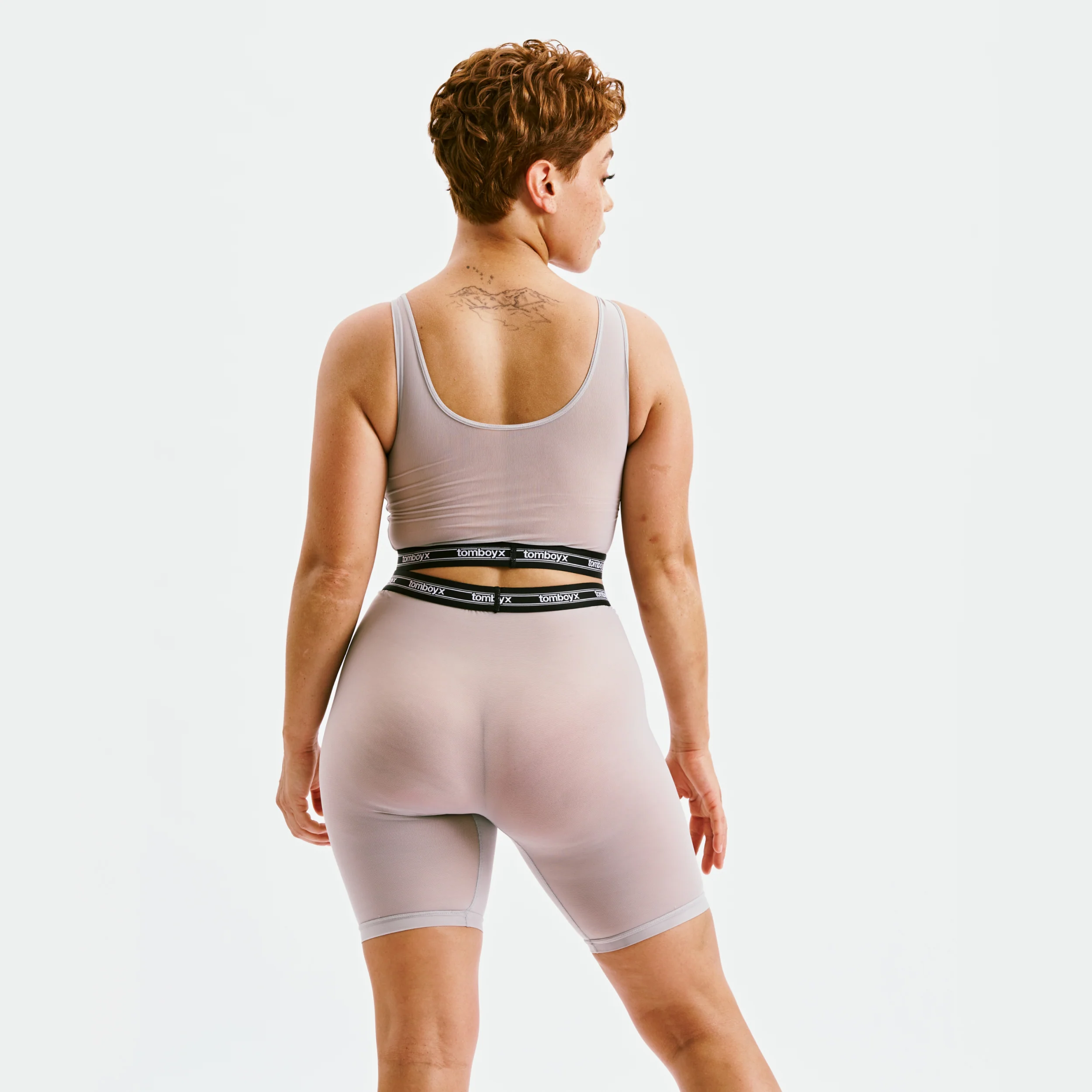 Powermesh 9" Boxer Briefs - Ultimate Gray